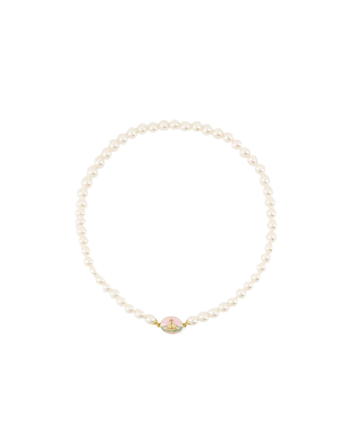 Vivienne Westwood Loelia Necklace In White