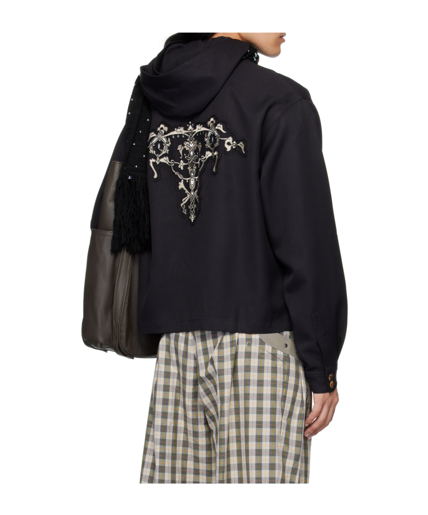 Kiko Kostadinov Black Slatina Hoodie In Black