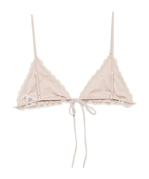 Frankies Bikinis Tie-side Bikini In Neutral