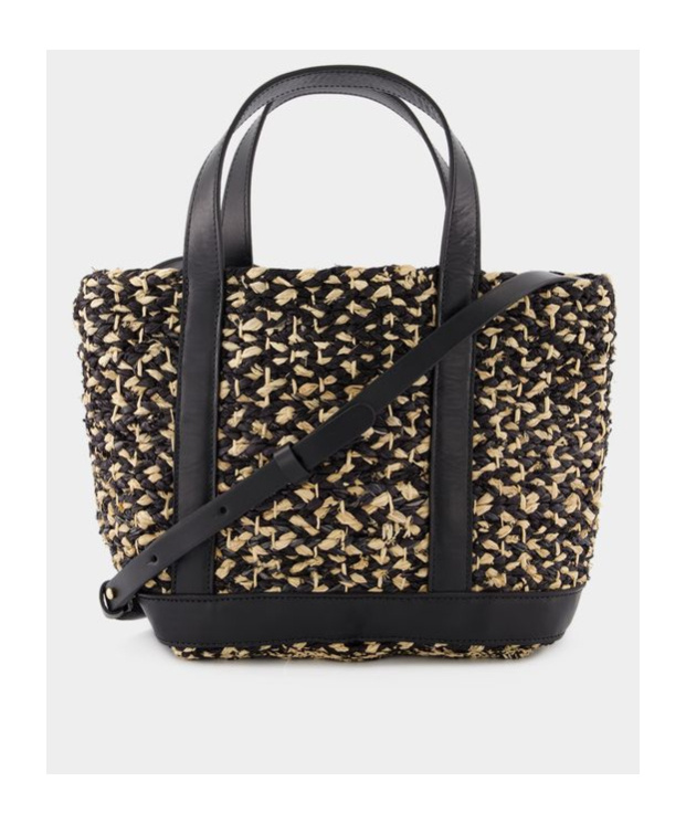 Vanessa Bruno Logo Strap Satchel In Black