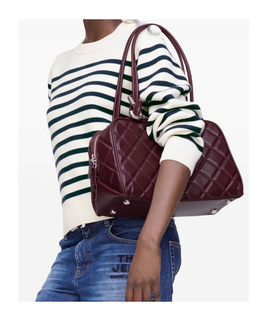 Marc Jacobs Quilted Shoulder Bag In Black
