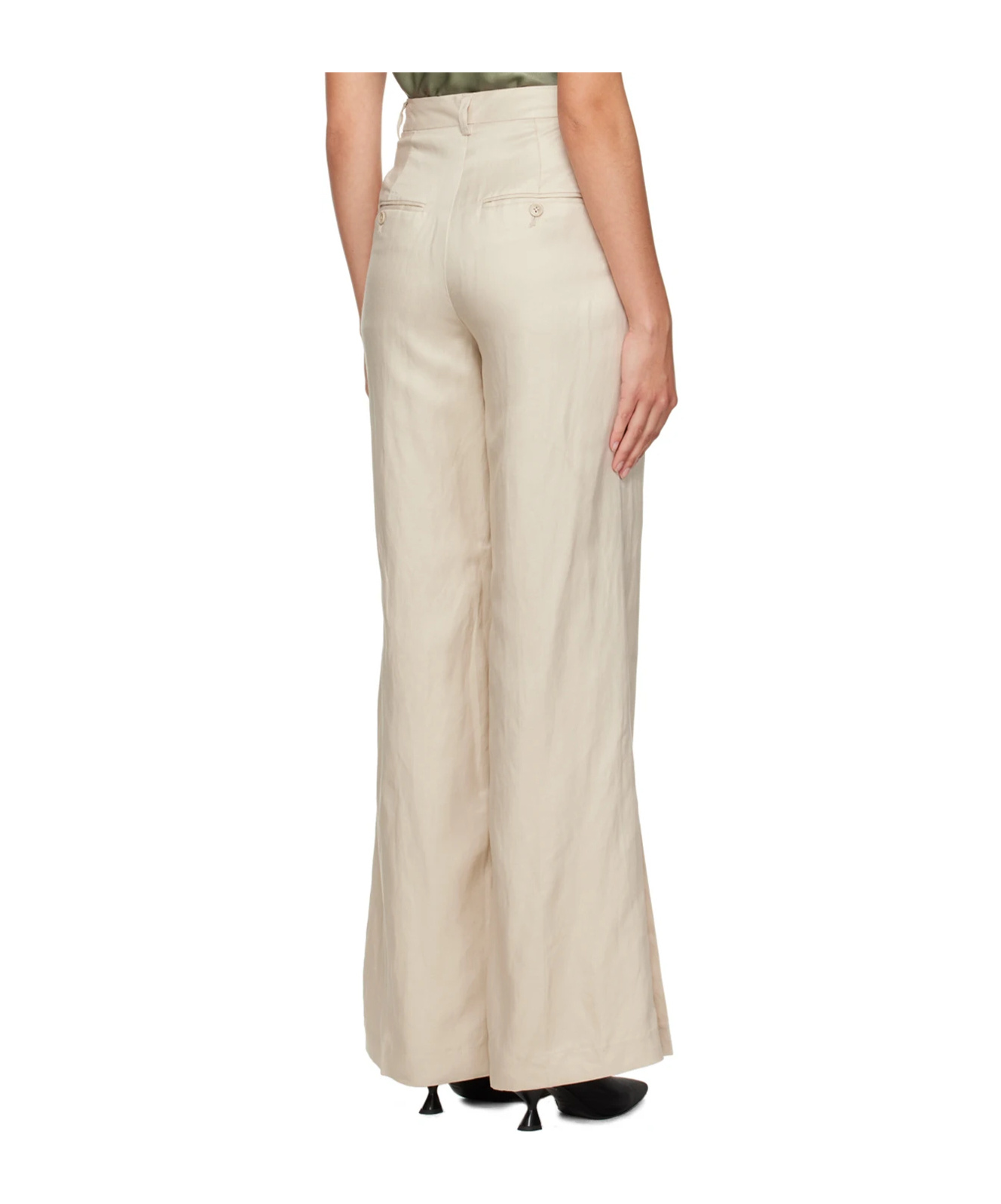 ANINE BING LYRA HIGH-RISE CASUAL PANTS