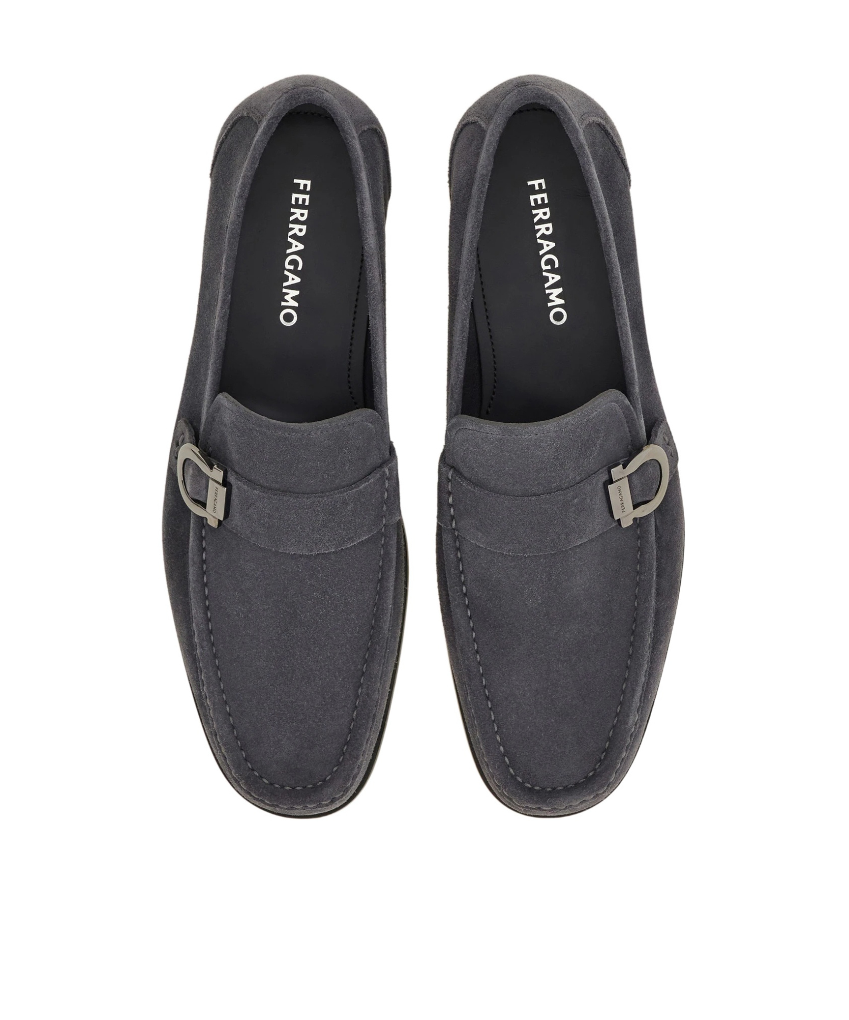 Ferragamo Loafer With Gancini Ornament