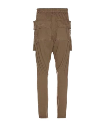 Rick Owens Drkshdw Drawstring Casual Pants In Brown