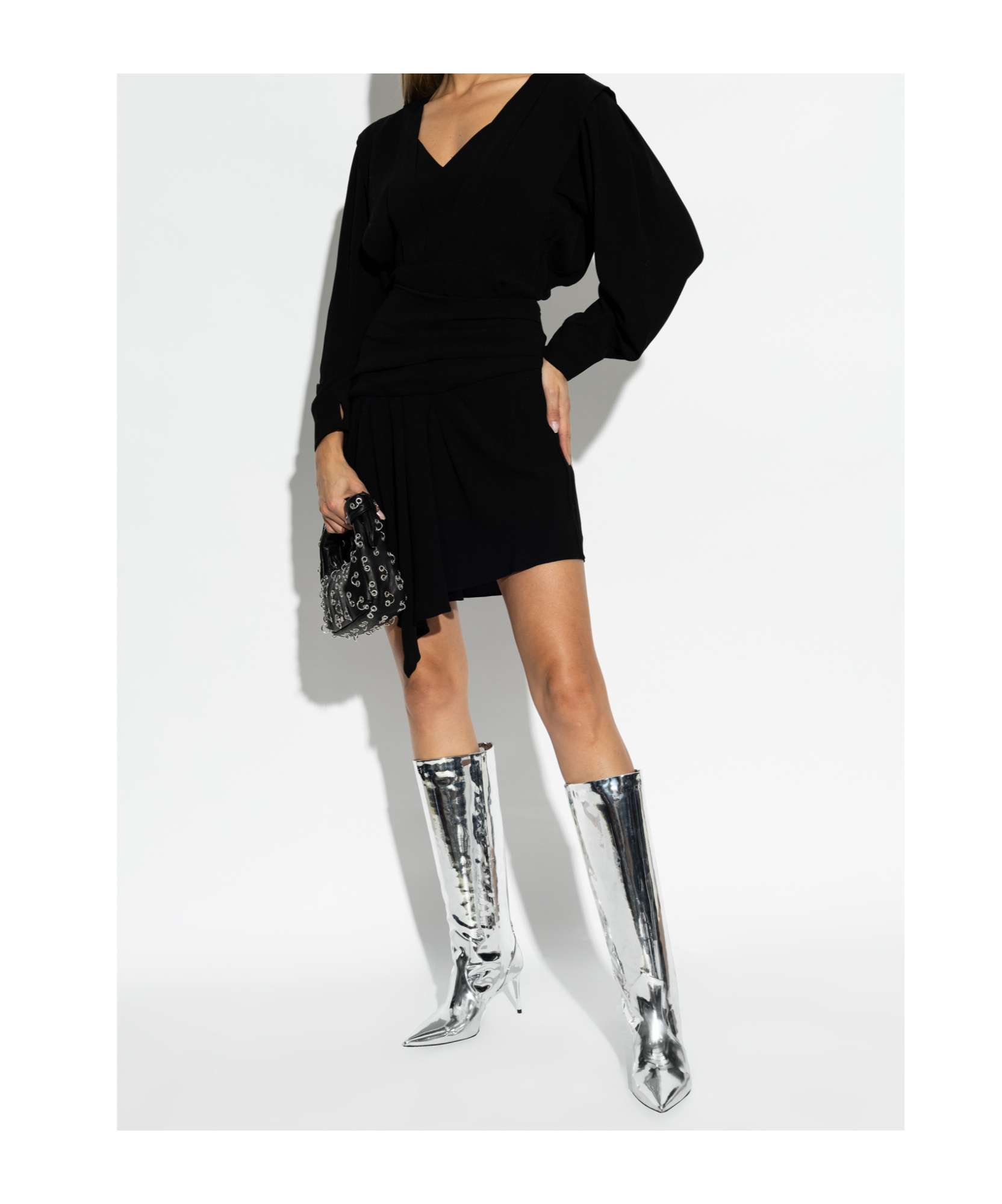 Iro High-heeled Short Boots In White
