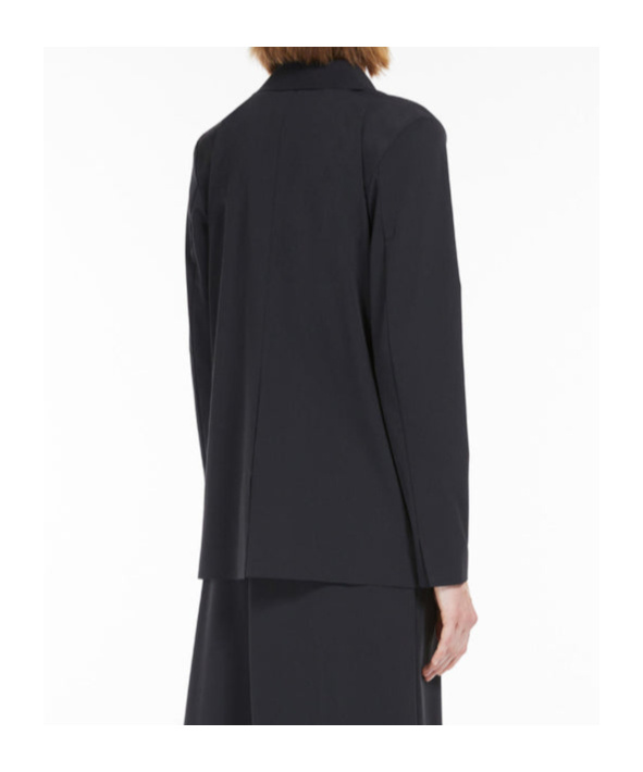 Max Mara Single Breasted Blazer In Black