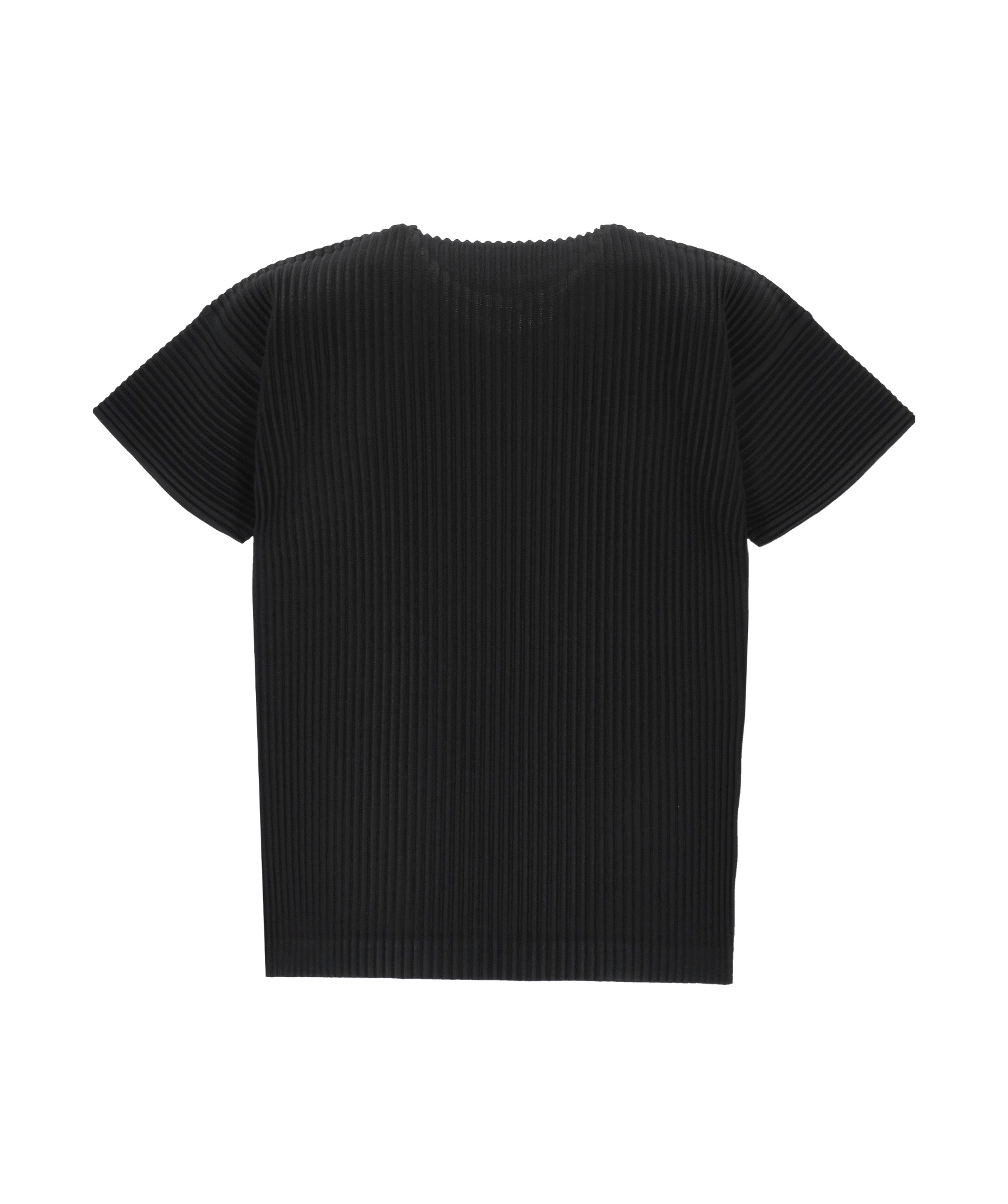 Issey Miyake Black Basics T-shirt In Black