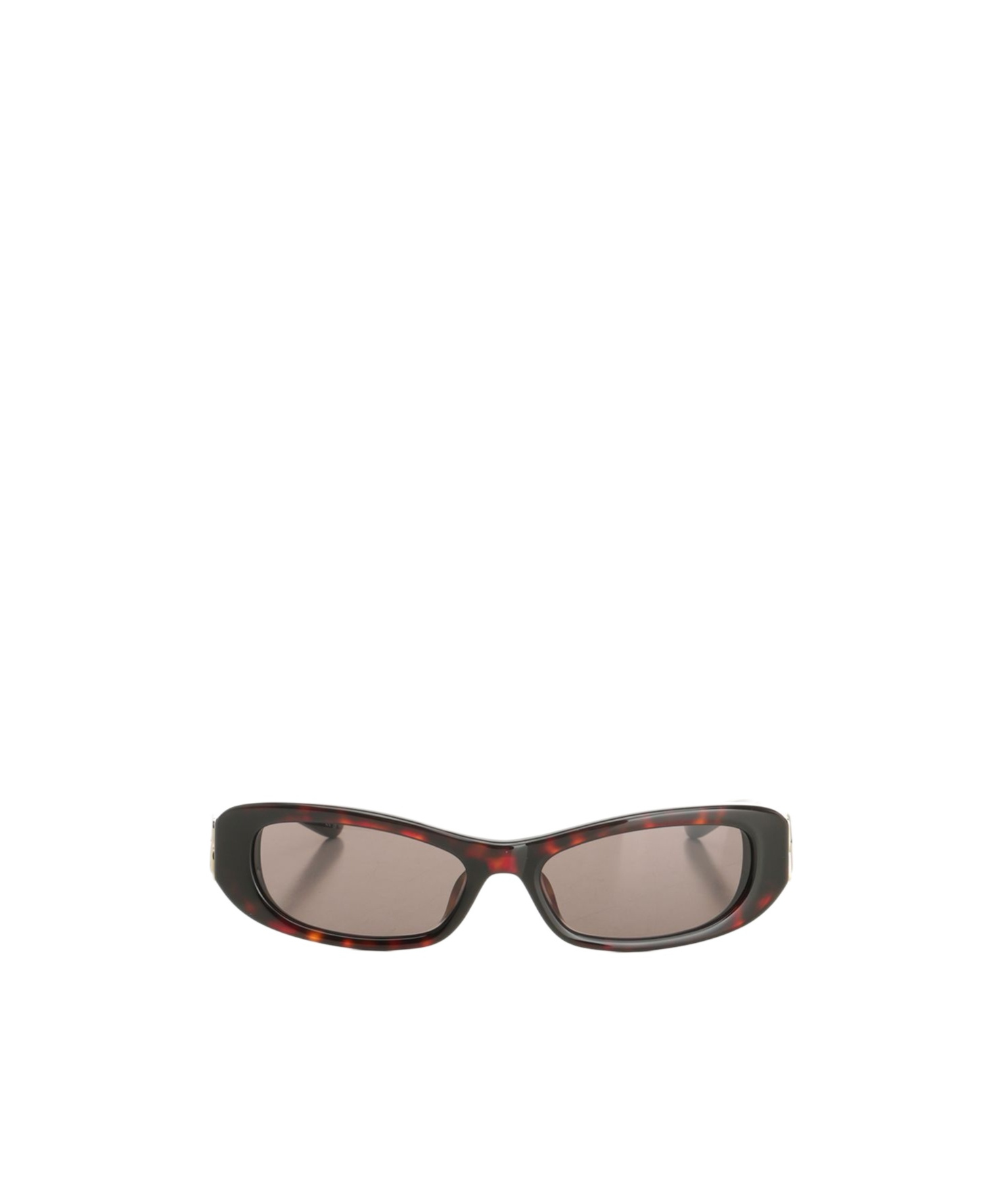 Balenciaga Geometric Sunglasses In Brown