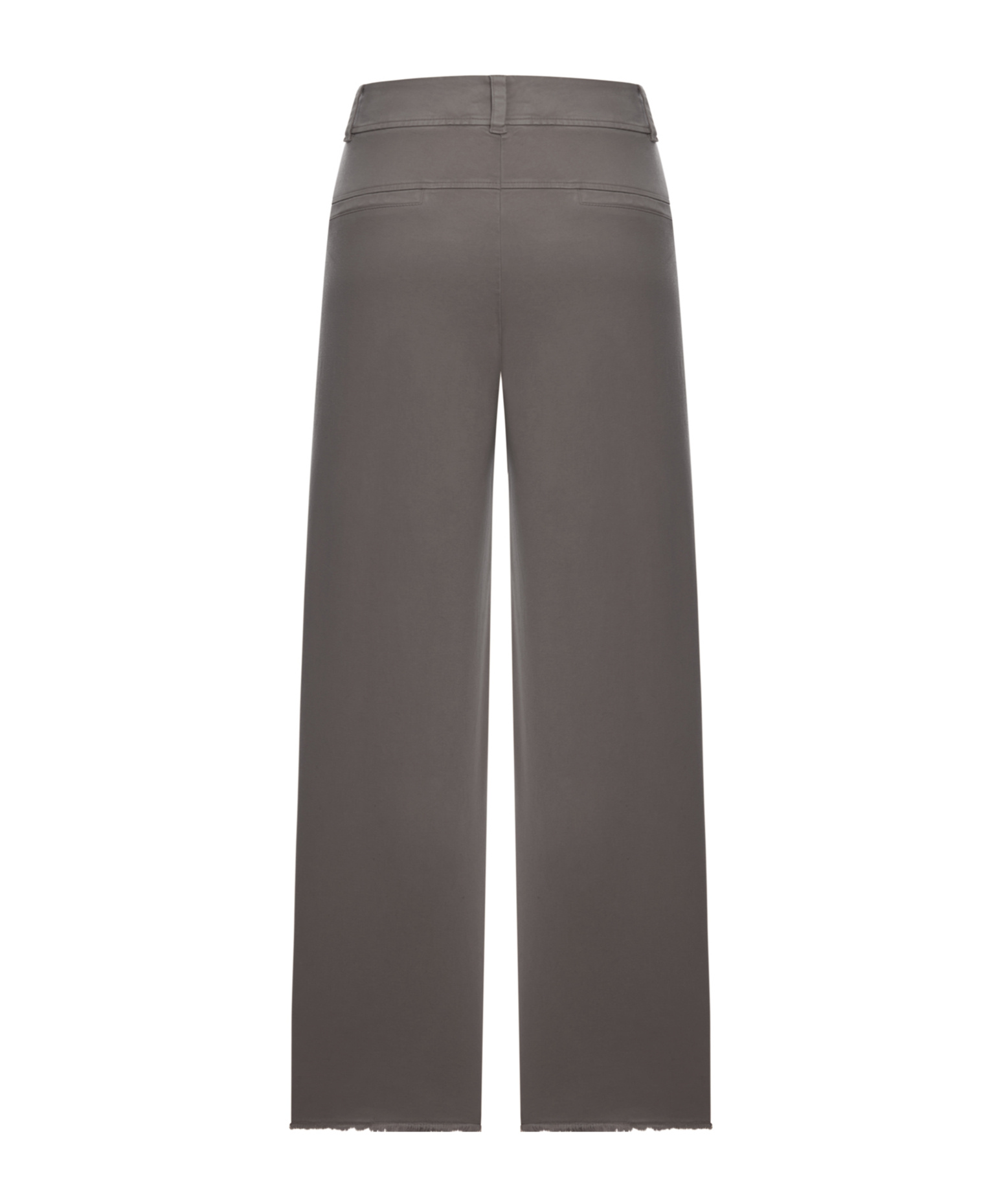 Transit Wide-leg Trousers In Stretch Cotton Blend In Neutral