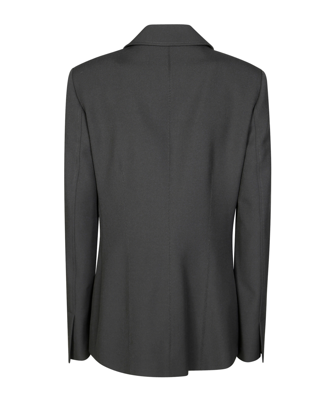 Pinko Stitch Detailed Jacket In Black