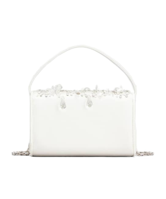 Roger Vivier Pilgrim Extra-small Shoulder Bag In Cream