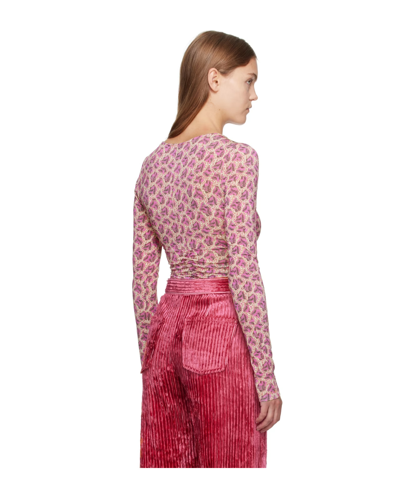 ISABEL MARANT PATTERN PRINTED BLOUSE