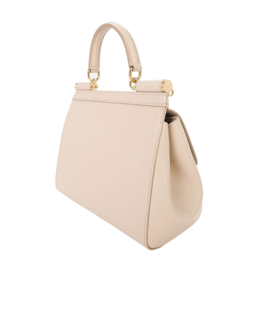 Dolce & Gabbana Medium Sicily Handbag In Nude
