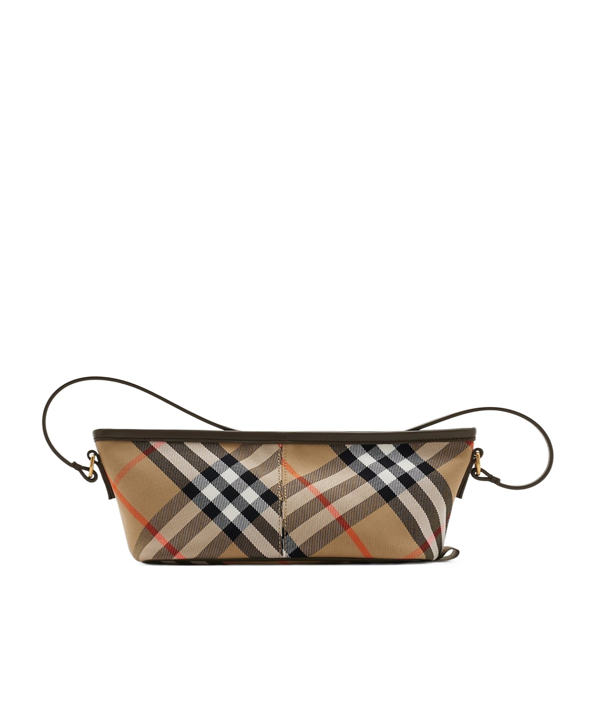 Burberry Vintage Check Mini Bag In Brown