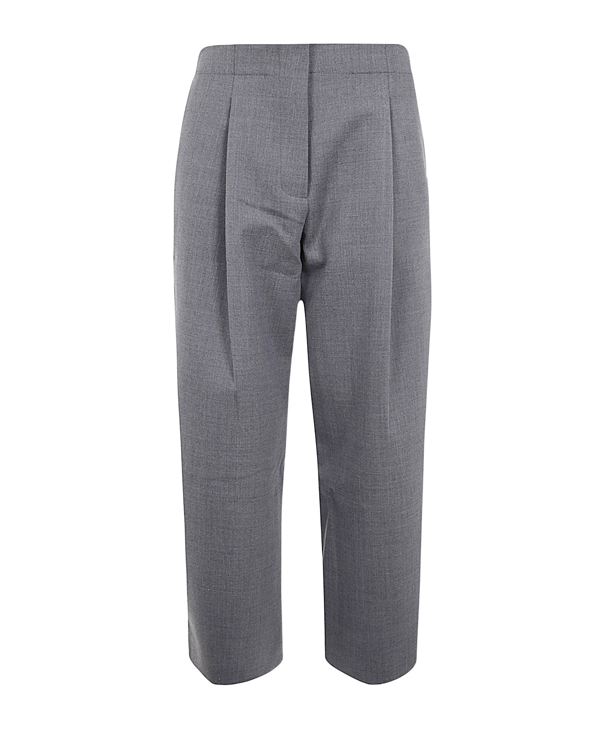 Studio Nicholson Pleated Casual Pants In Gray