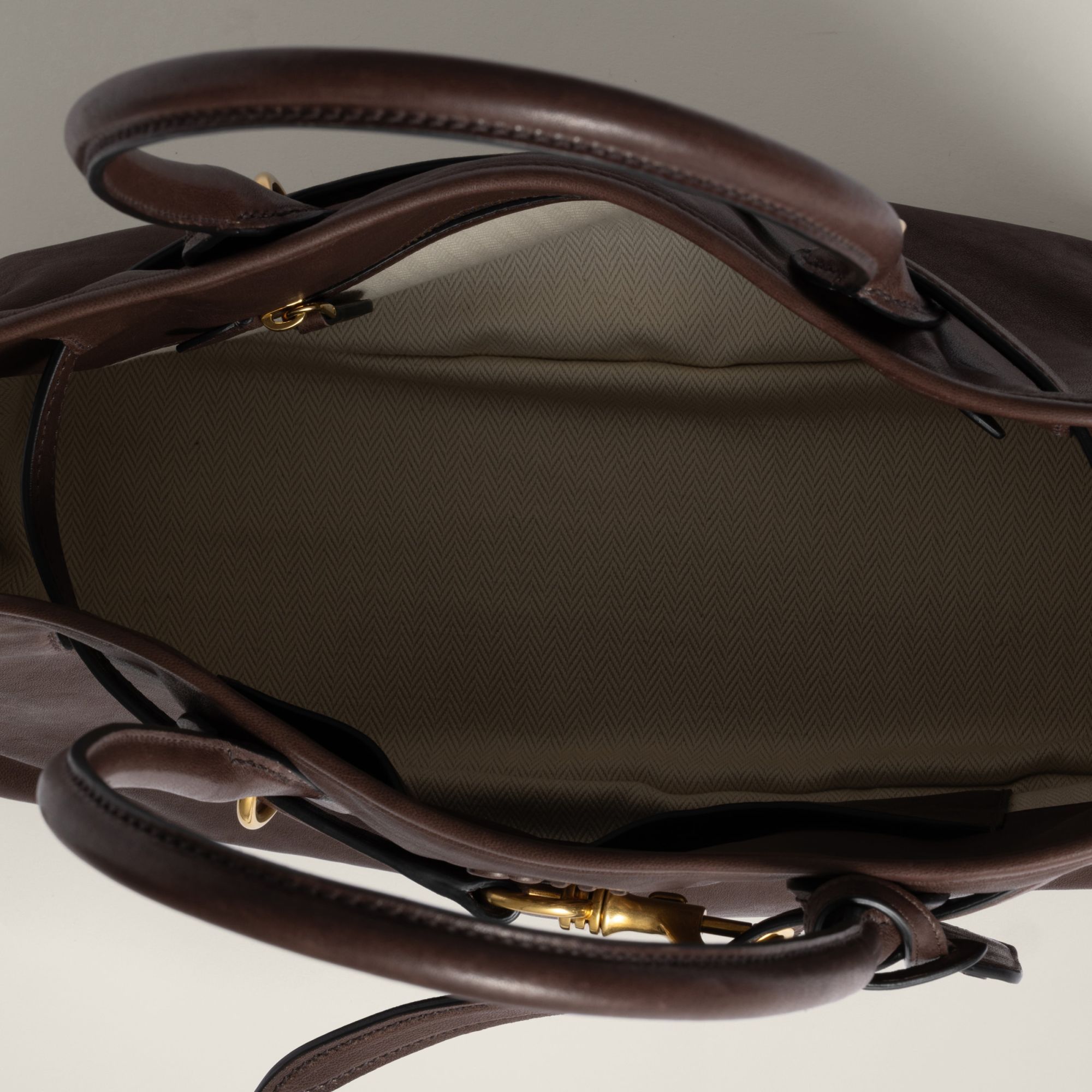 Miu Miu Lamb Leather Shoulder Bag In Brown