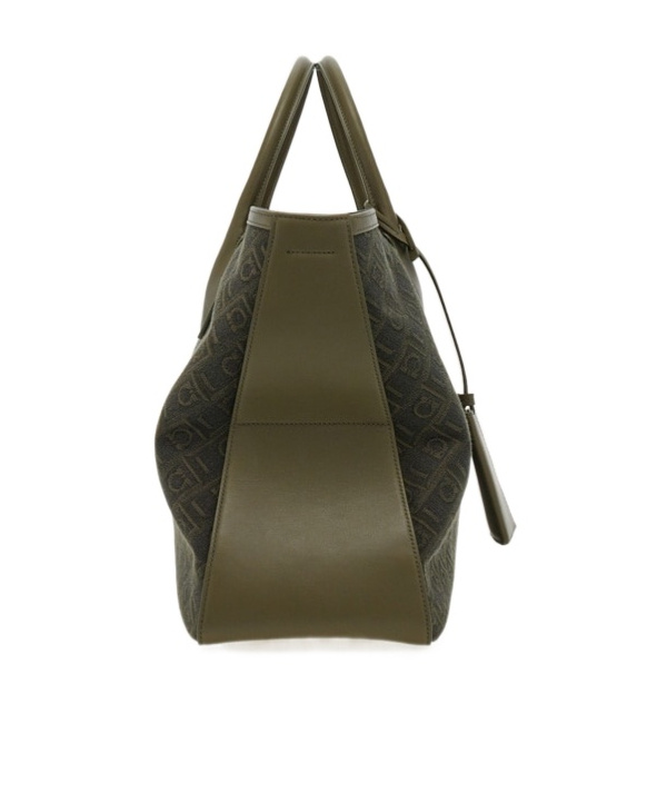 FERRAGAMO JACQUARD SHOULDER BAG