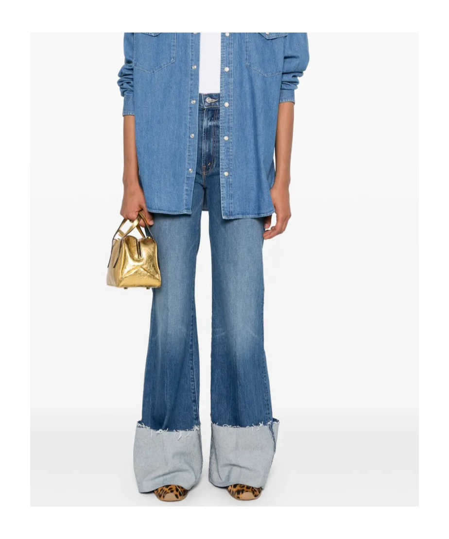 Mother Belt-loop Jeans In Blue