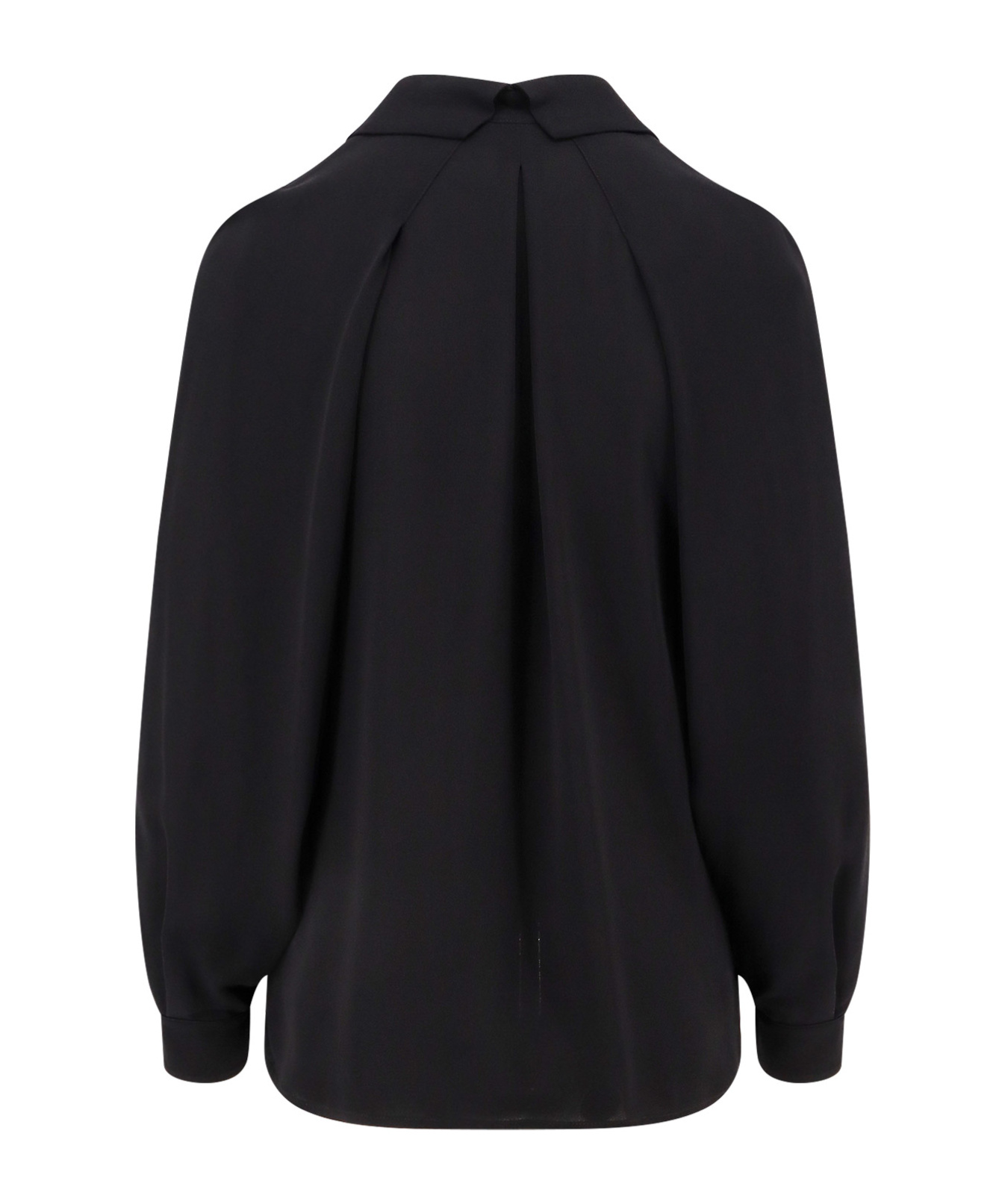 Elisabetta Franchi Long-sleeved Shirt In Black