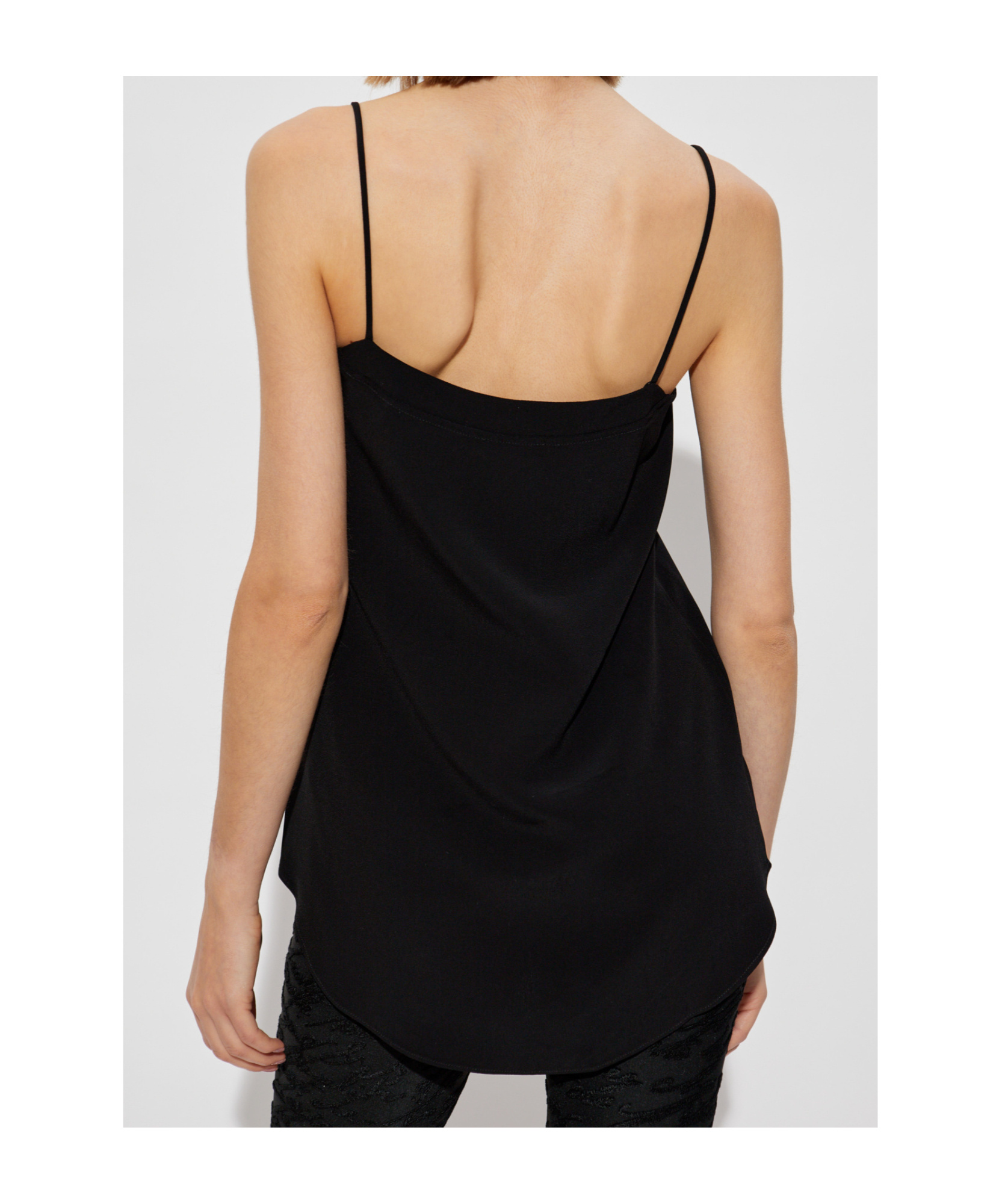Balmain Layered Top In Black