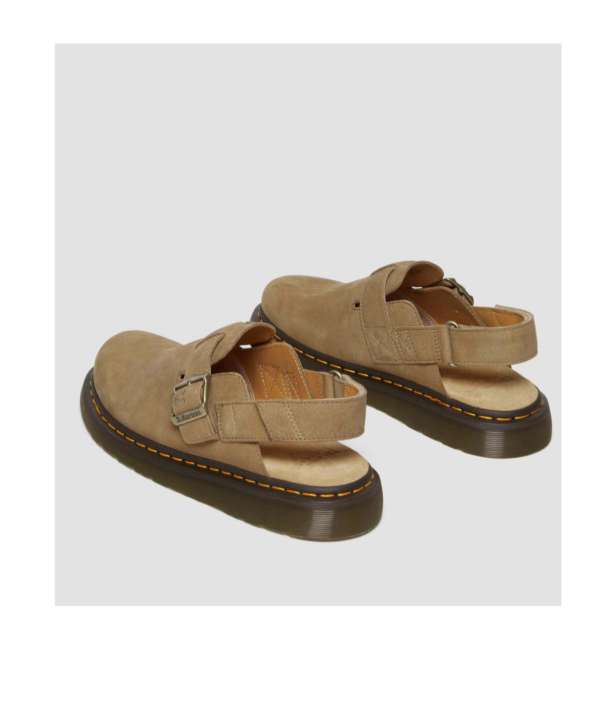 Dr. Martens' Round-head Casual Shoes In Green