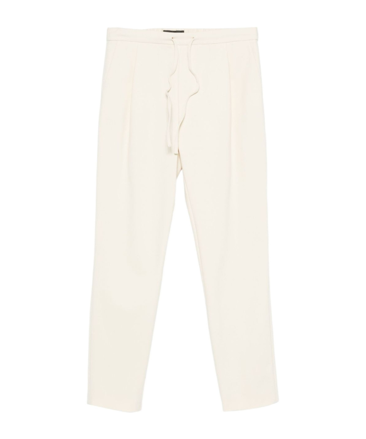 Fabiana Filippi Pleated-detail Drawstring Trousers In White