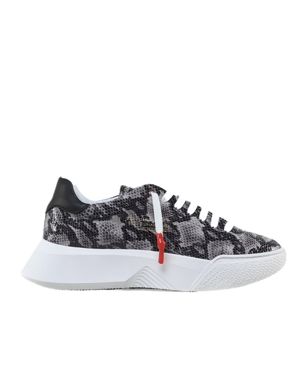 Giuliano Galiano Nemesis Python-print Leather Sneakers In White