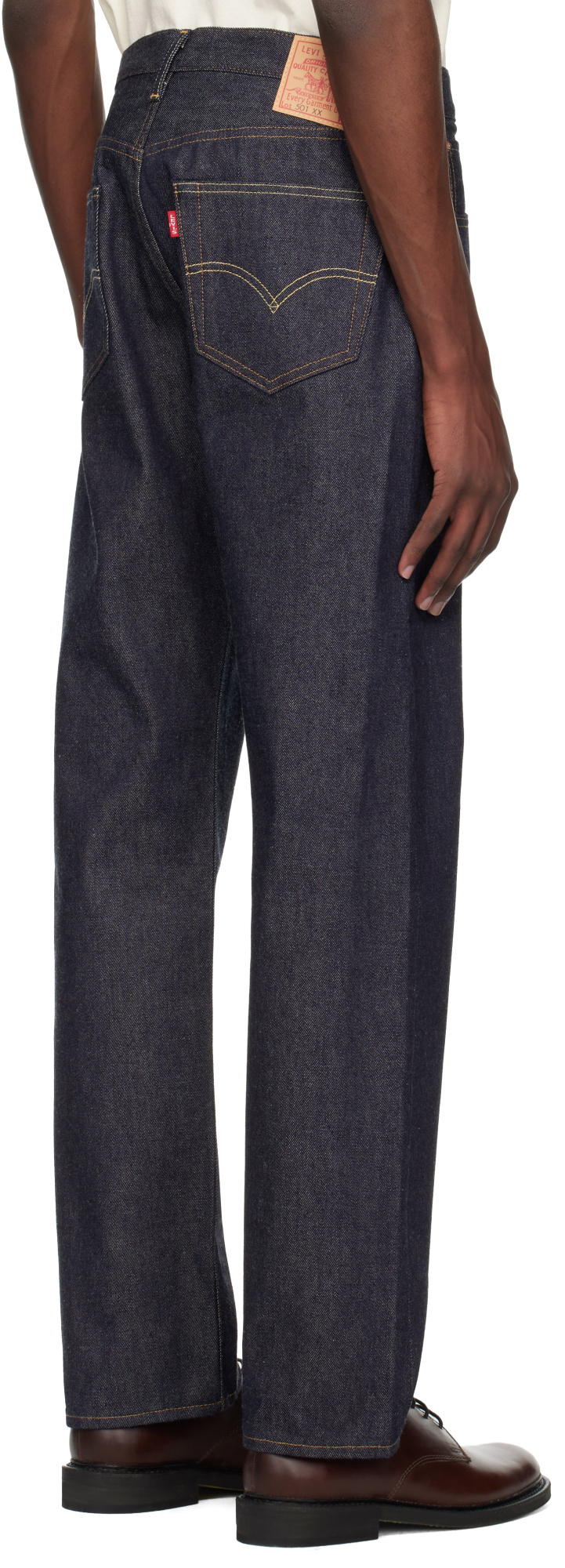 Levi's Men S 1922 501 Jeans Flat Finish Dark Indigo In Blue