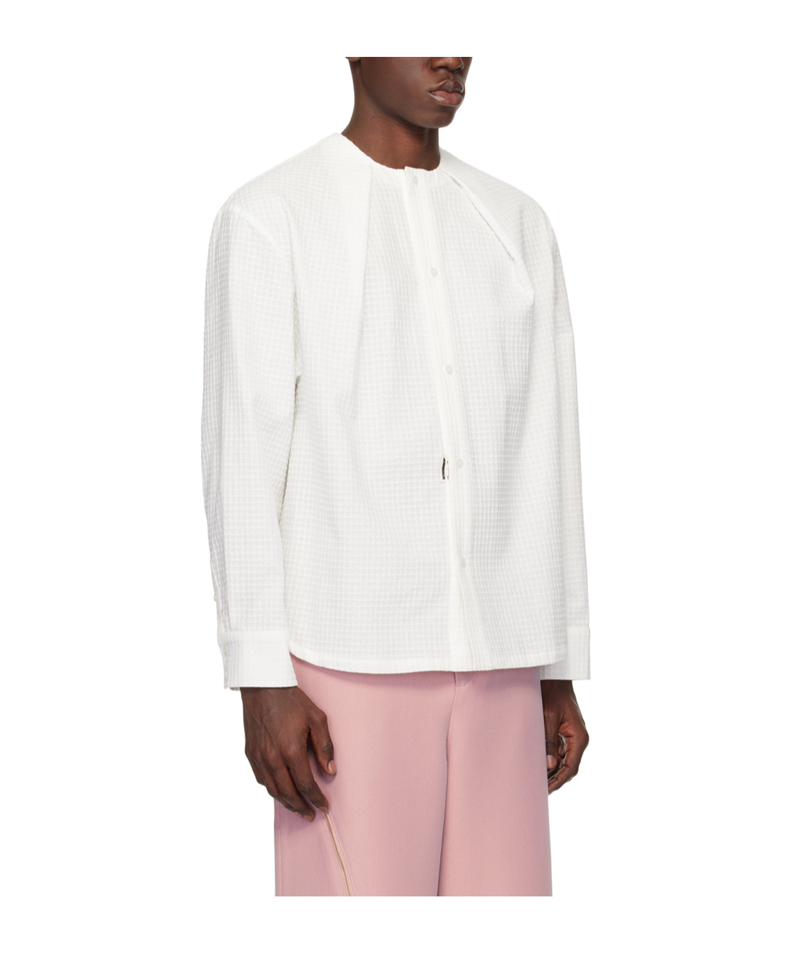 Ader Error White Duriat Shirt In White
