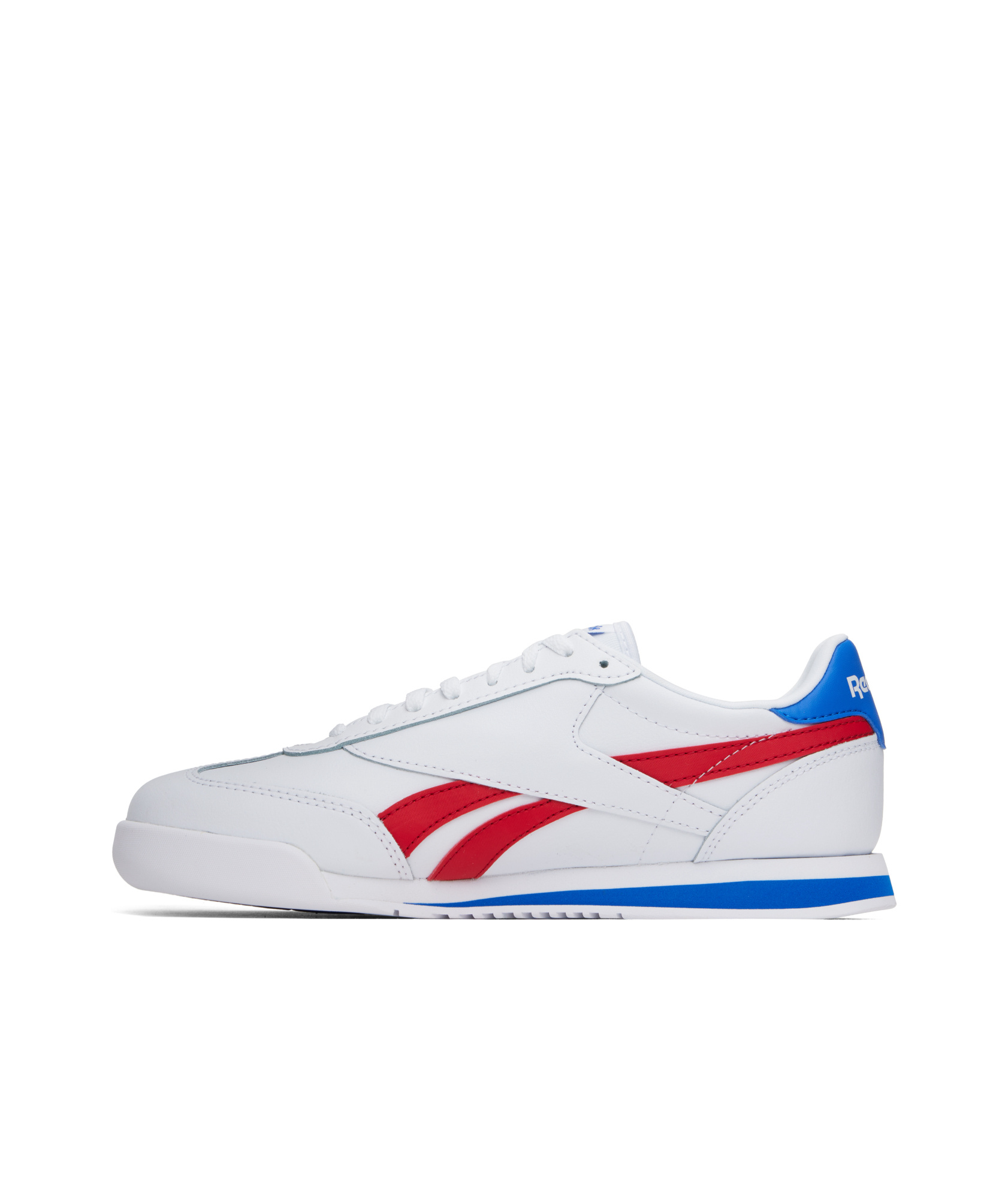 Reebok Round Toe Low-top Sneakers In White