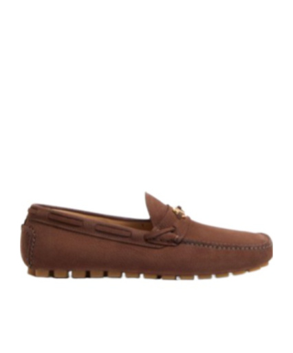 Valentino Garavani Mocassino Driver Fastaway In Cervo Suede