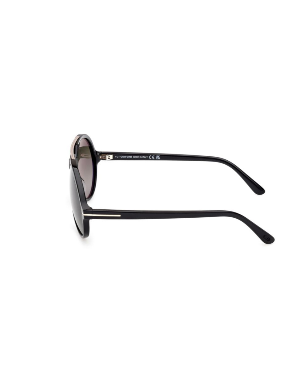 Tom Ford Aviator Sunglasses In Black