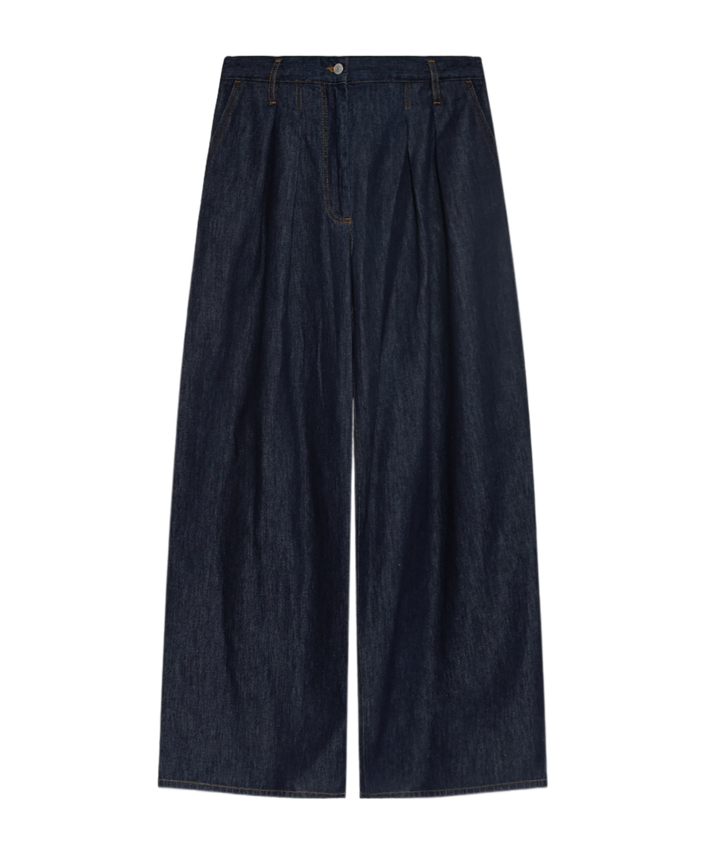Dries Van Noten Womens Indigo Paxy Straight-leg High-rise Denim Jeans In Navy Blue
