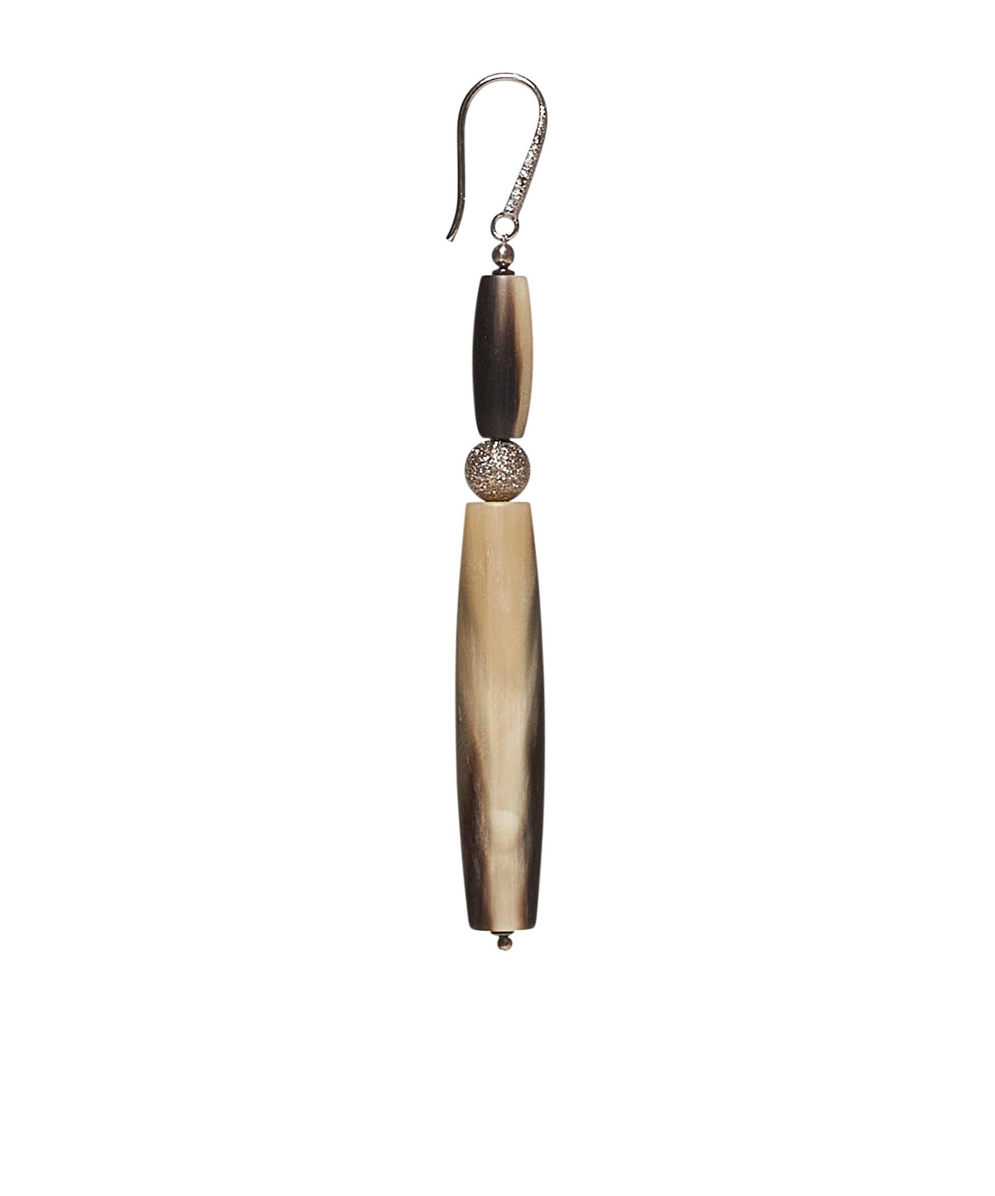 BRUNELLO CUCINELLI ANGULAR DROP EARRINGS