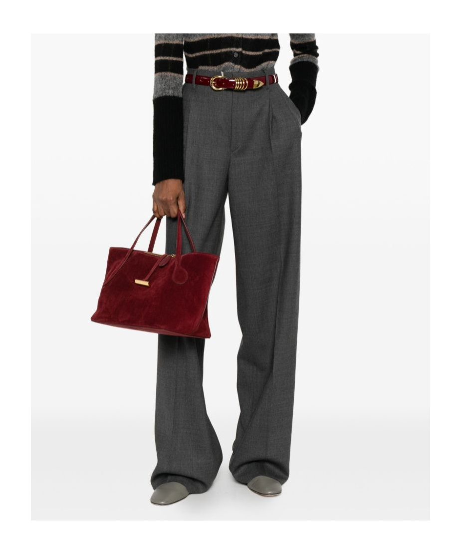 Tagliatore Casual Pants With Belt Loops In Gray
