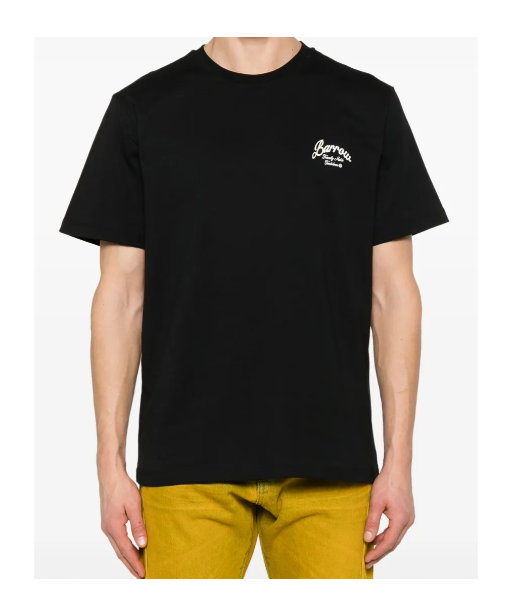Barrow Graphic-print T-shirt In Black