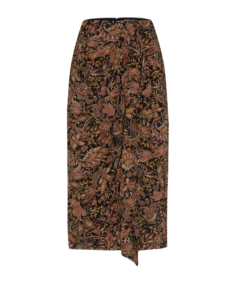 ISABEL MARANT ÉTOILE ZAINE MIDI SKIRT 