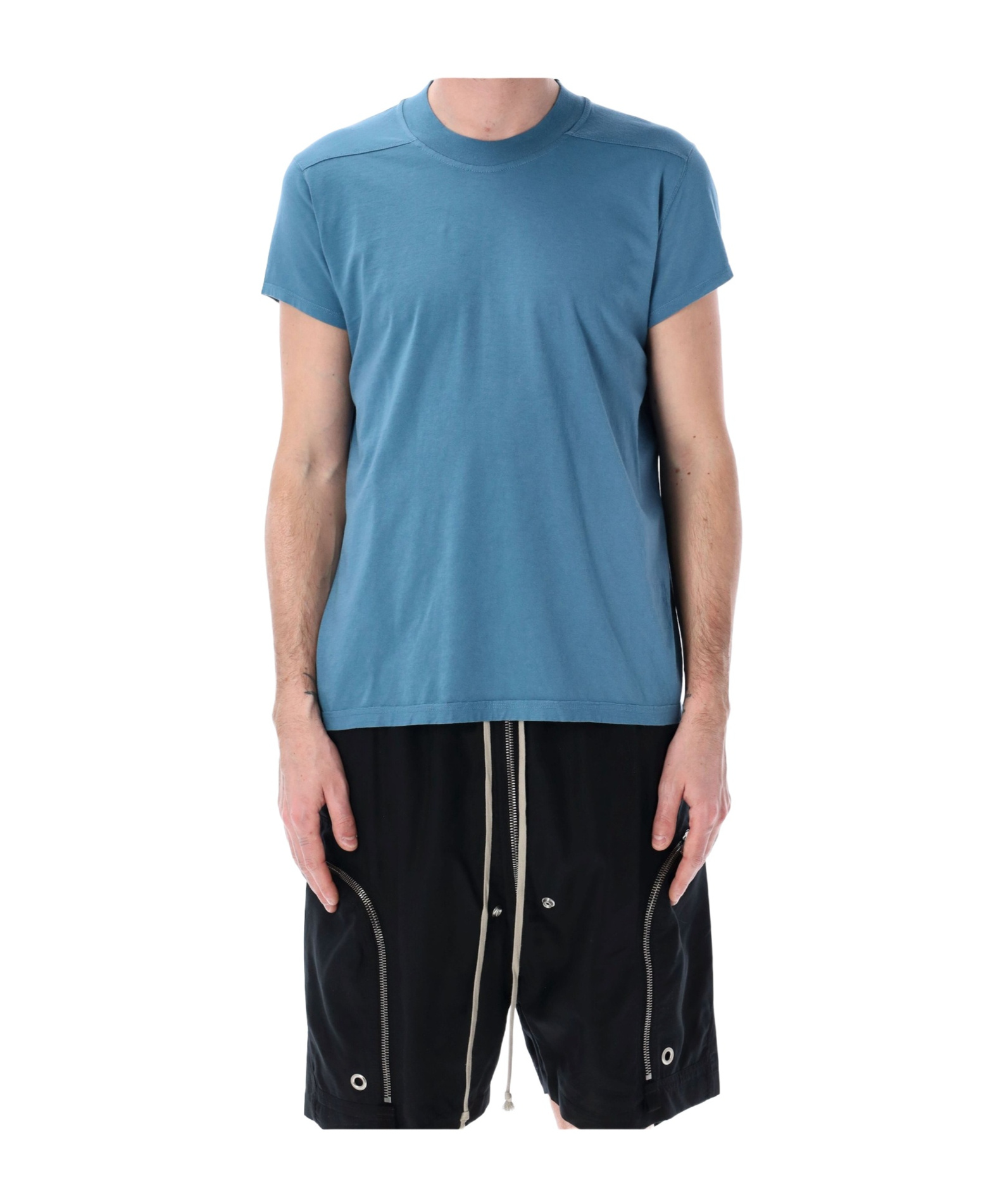 Shop Rick Owens Drkshdw Short-sleeved T-shirt In Blue
