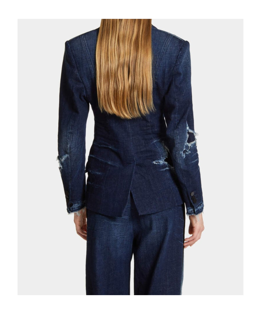 Dsquared2 Tuxedo Blazer In Black