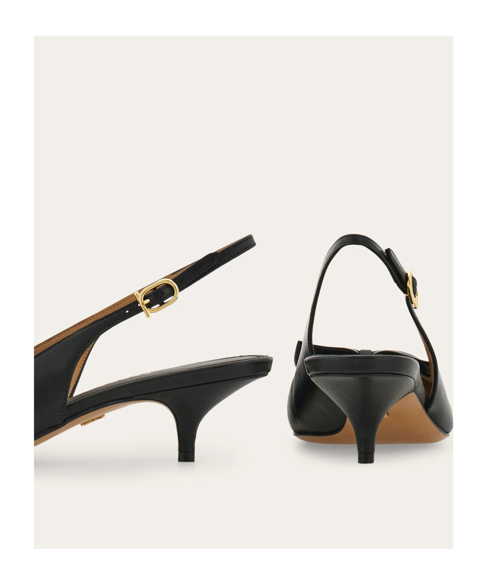 Ferragamo Soft Bow Slingback Pump In Black