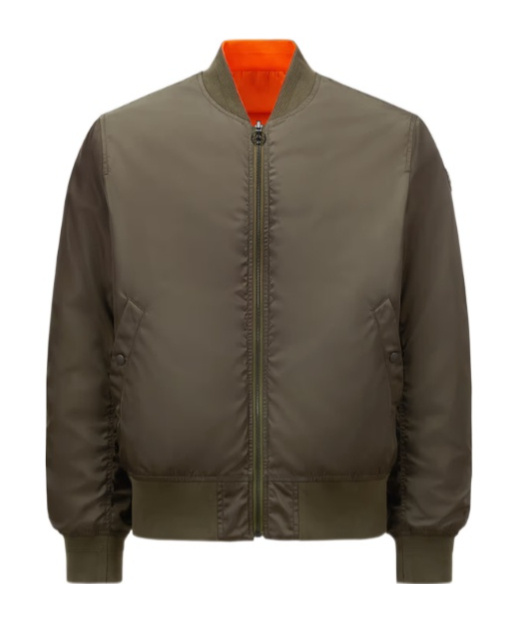 Moncler Bomber Réversible Neper X Mercedes-benz By Nigo In Olive Green