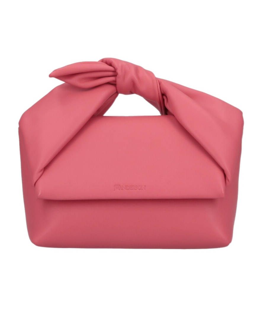 Jw Anderson Chain Shoulder Bag In Red