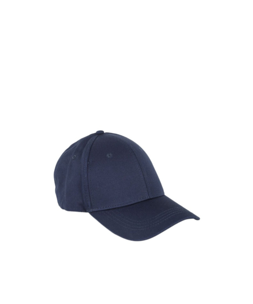 Shop Aspesi Baseball Cap With Curved Brim In Blue