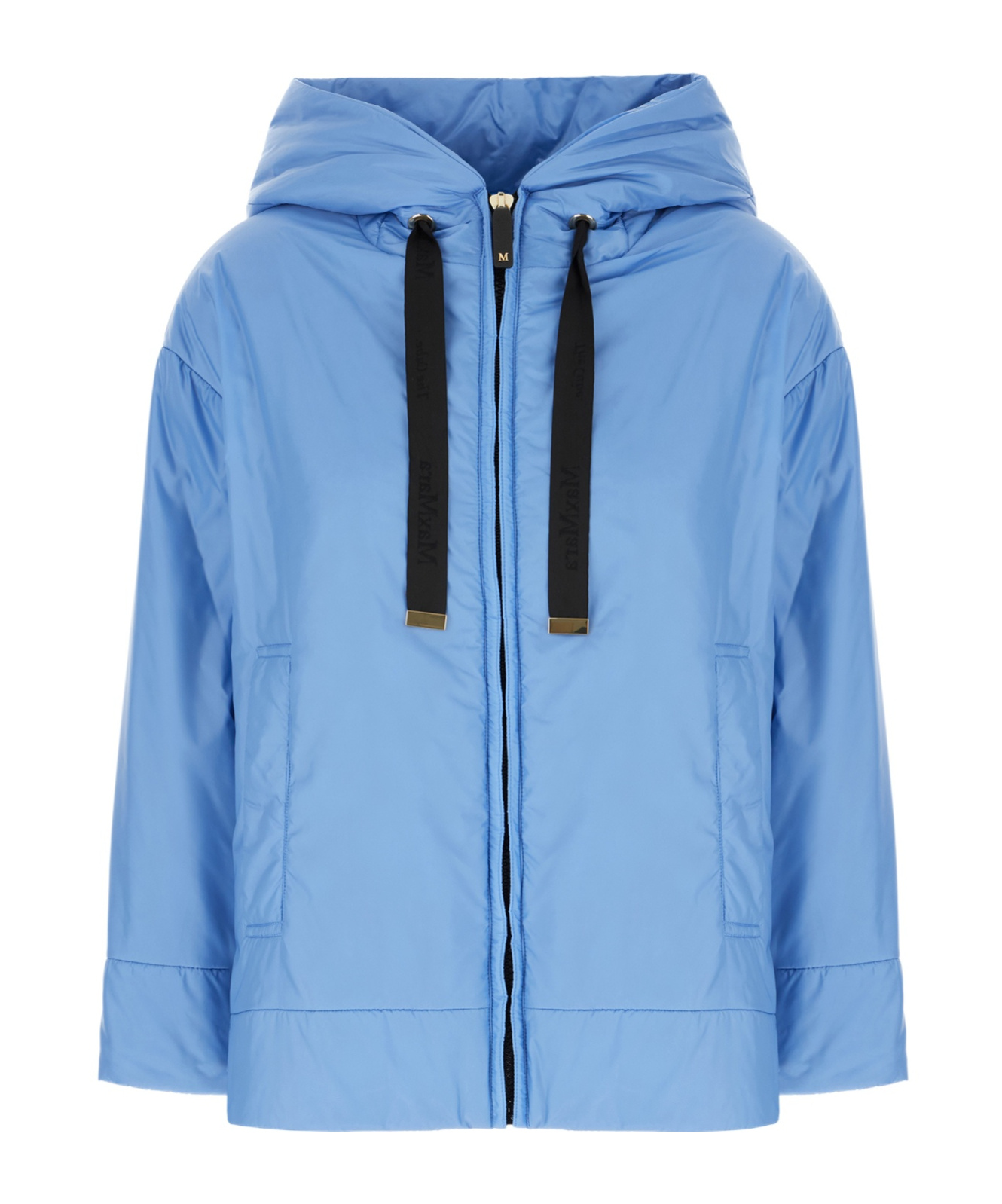 Max Mara Long-sleeved Cotton Clothes In Blue