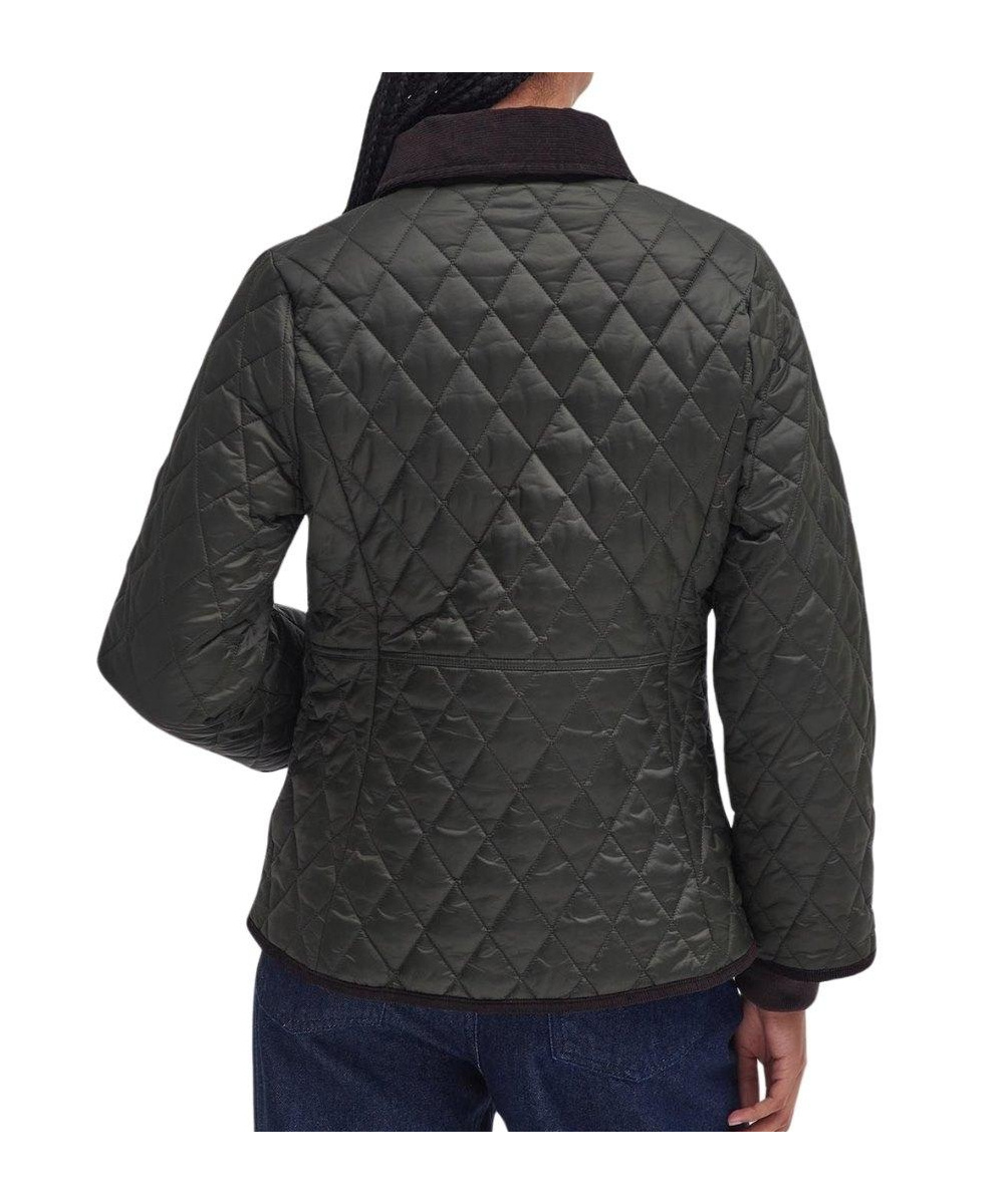 Barbour Beadnell Quilted Jacket In Black