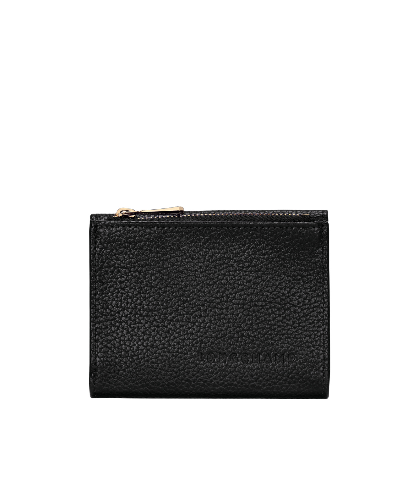 Longchamp Leather Cardholder In Brown