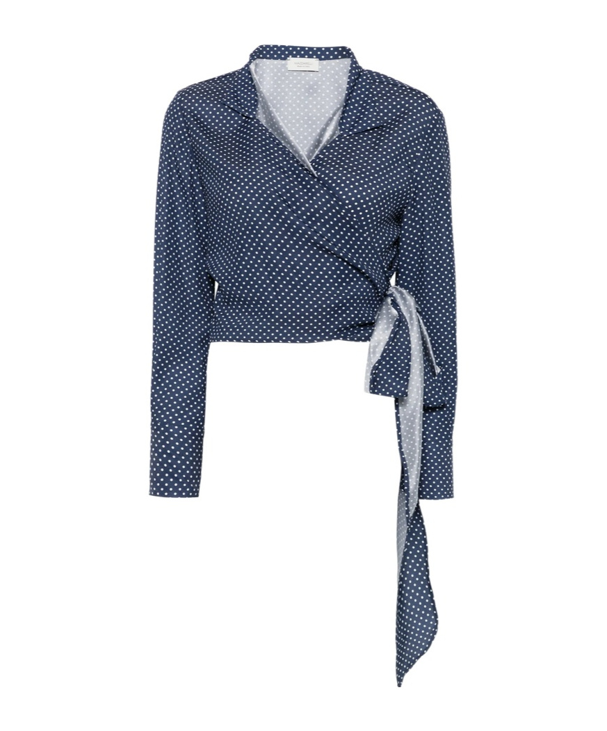 Mazzarelli Polka Dot Print Blouse