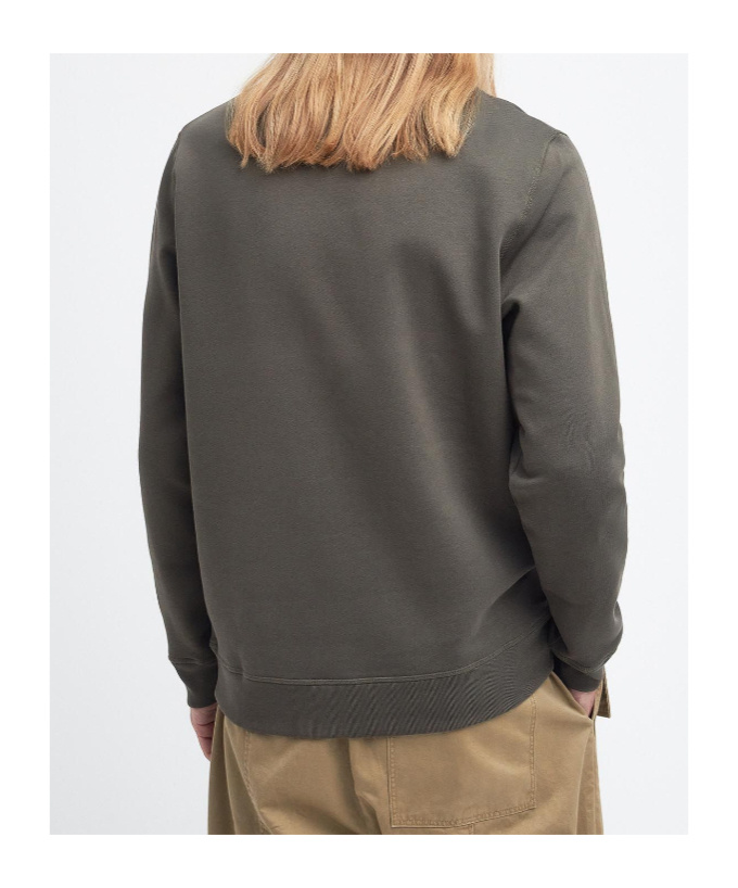 Barbour X Mk Beaufort Fox Cotton Sweatshirt In Black