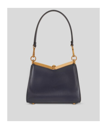 Etro Vela Logo Charm Mini Shoulder Bag In Black