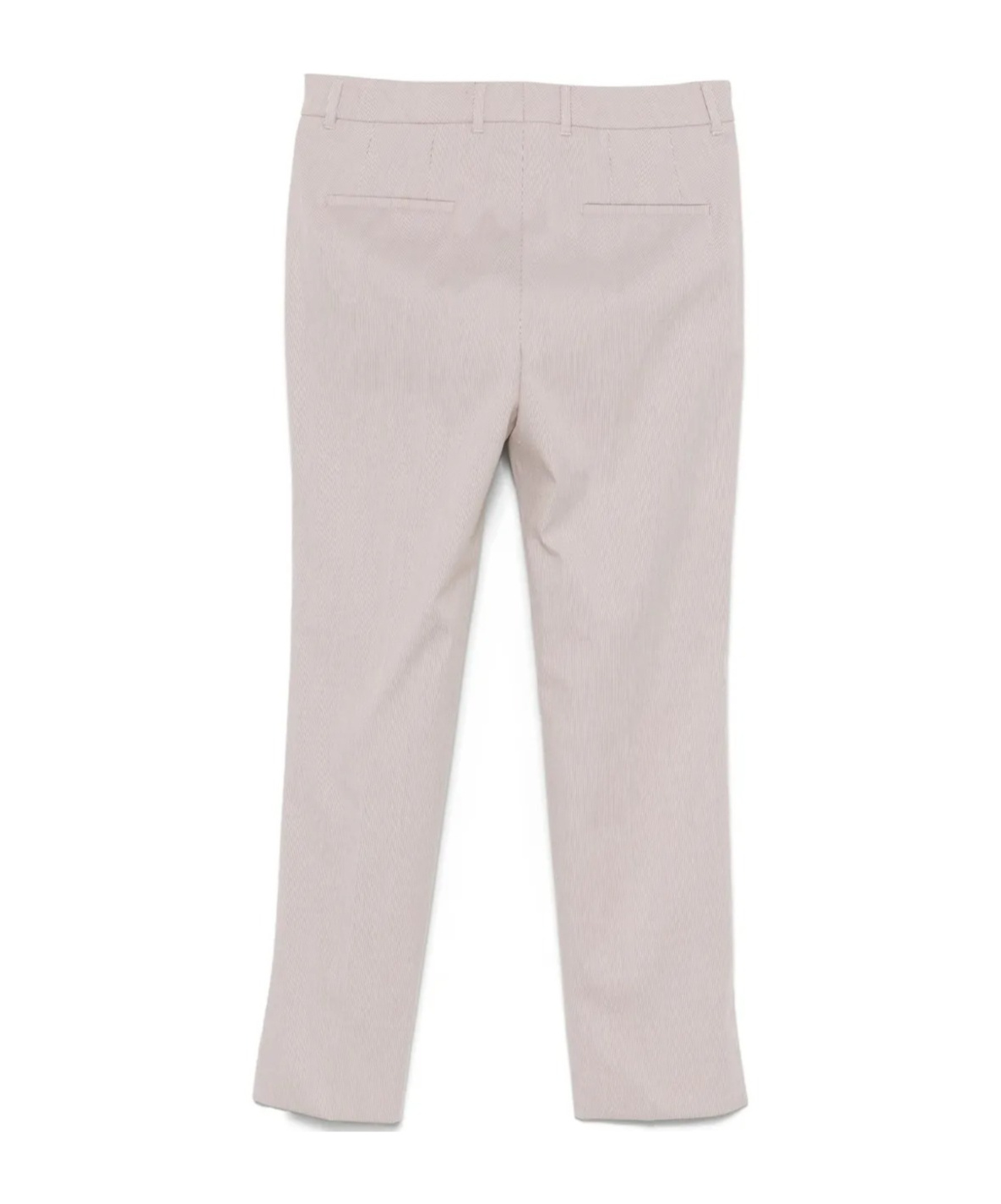 Incotex Cotton Trousers With Stripes And Pockets